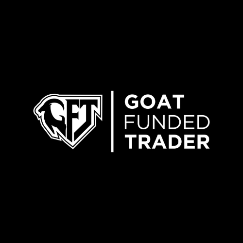 Goat Funded Trader prop trading firm logo – 1-2-3 challenge, Funding up to 200,000, optimized for fast execution.